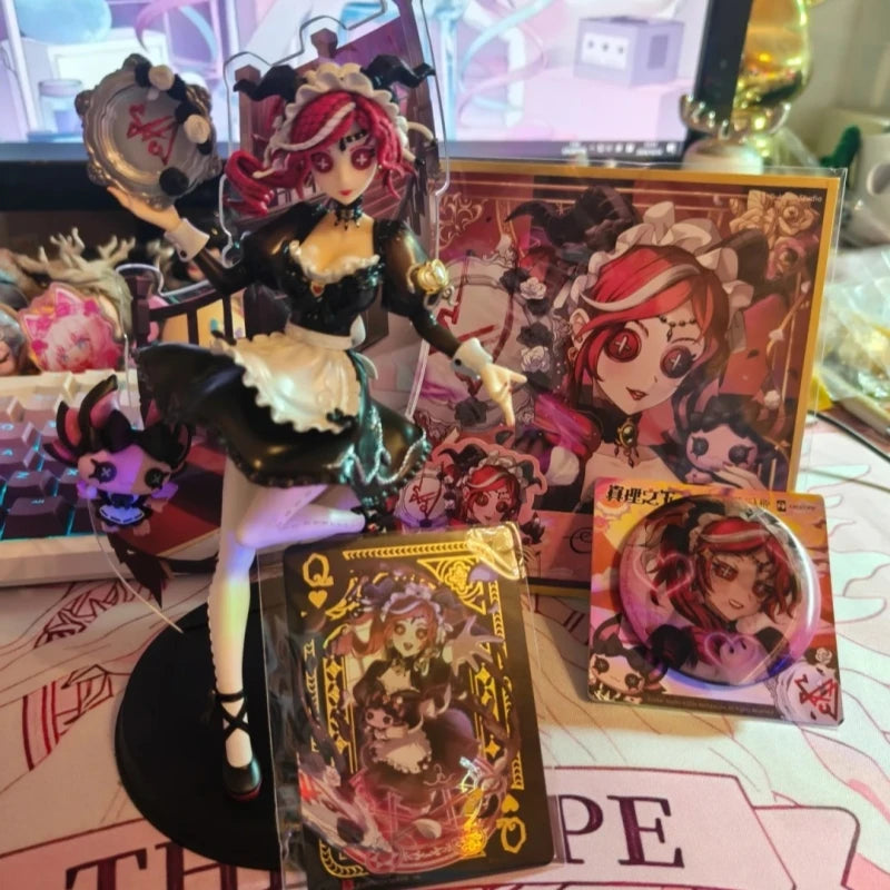 Official Identity V Truth Inference Series Game Figure The Red-Haired Witch Priestess Fei / The Dark Wanderer Seer Collect Model