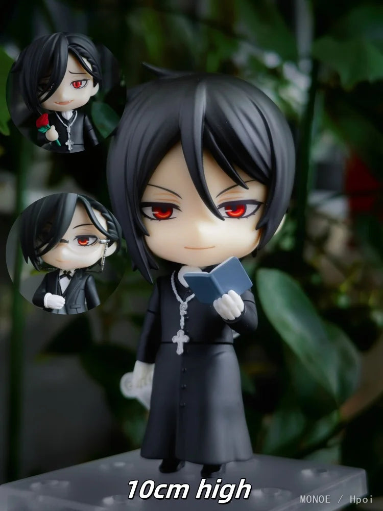 【 In Stock 】Sega Bandai  Black Butler  Sebastian/Ciel/Under Blue Sky Owl Dormito Taker Figure Anime Toy Genuine Model Collection