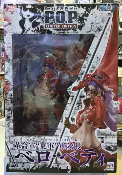 【SF】In Stock MegaHouse Portrait.Of.Pirates POP ONE PIECE Belo Betty Figures Model Collection Gift