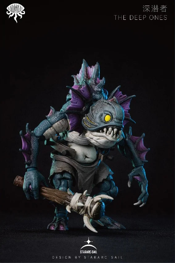 【MT】Original STARARC-TOYS SANZERO The Deep Ones Purple Model 1/12 Action Figure Model Collection