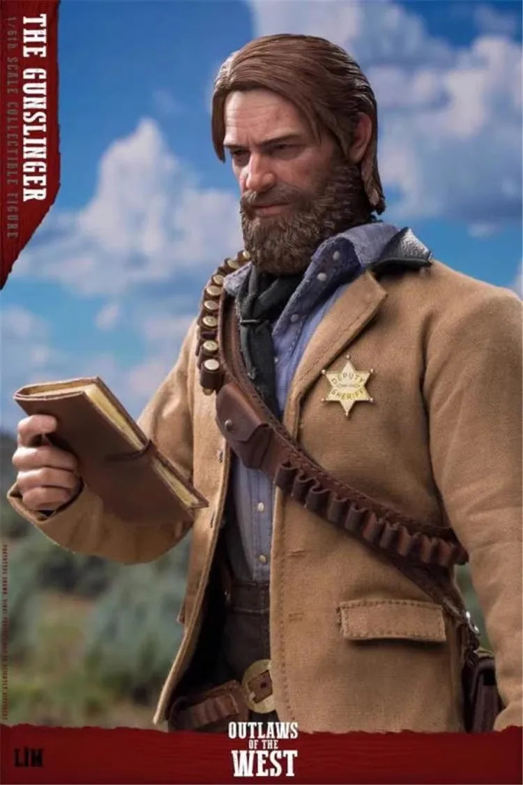 LIMTOYS LIM008 1/6 Soldier Western Cowboy Arthur Double Headed Carving Edition Full Set 12'' Action Figure Model Toy In Stock