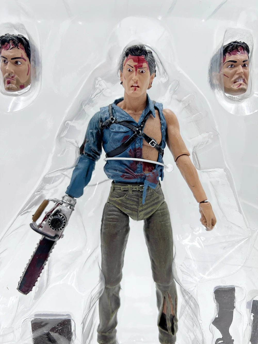 NEW NECA Ash Evil Dead 2 Dead by Dawn Figure Ash Evil Eligos Classic Terror Action Model Toy Horror Christmas Birthday Gifts