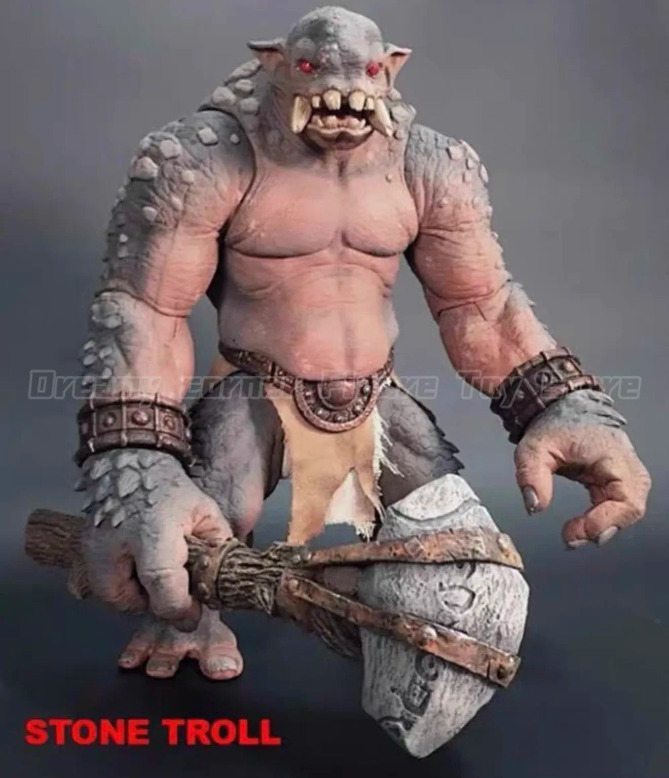 【In Stock】Original Four Horsemen Studios Mythic Legions All Stars 3 STONE TROLL 2 1/12 Action Figure Toy Model Collection