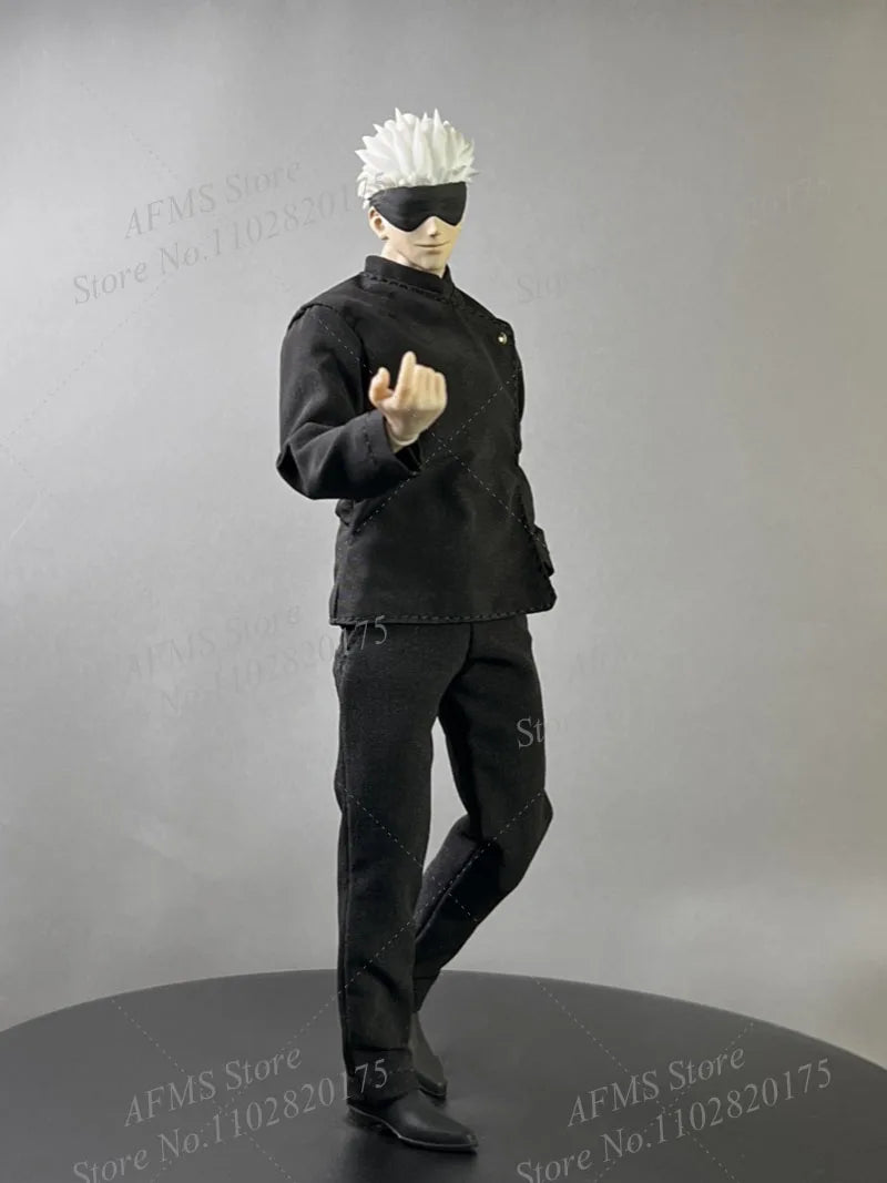Колекционерска фигура в мащаб 1/12 Fushiguro Toji T Shirt Pants Ryomen Sukuna Itadori Yuji Aoi Todo Satoru Gojo Clothes Fit 6" Body