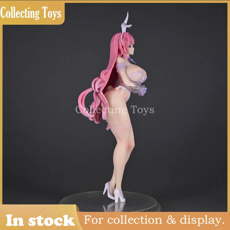 In Stock Dorothy Bunny Girl 1/7 Scale Pink Hair Anime Model Pvc Action Figure Desktop Decoration Collectible Gift For Collectors