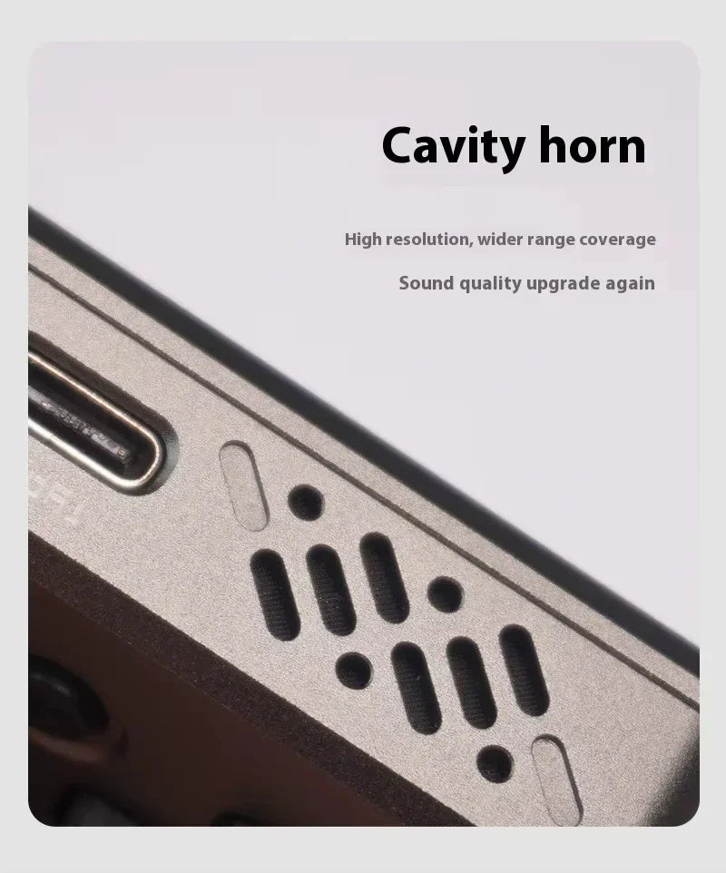 5000+ Spiele 2025 GKD Pixel 2 Handheld-Spielkonsole aus Metall, 2,4 Zoll IPS, 640 x 480, Retro, PSP, PSone, 64 GB, CNC, tragbar, Geburtstagsgeschenk