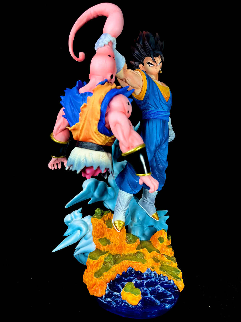 32cm YS Vegetto vs MajinBuu Action Figure Dragon Ball Z Vegetto Toys Anime Figures GK Collectible Figures Gift for Anime Fans