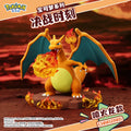 Authentic Pokemon Series Action Figure Display Piece Desktop Fire Dragon Speedy Dog wonderful Flower Collectible Toy