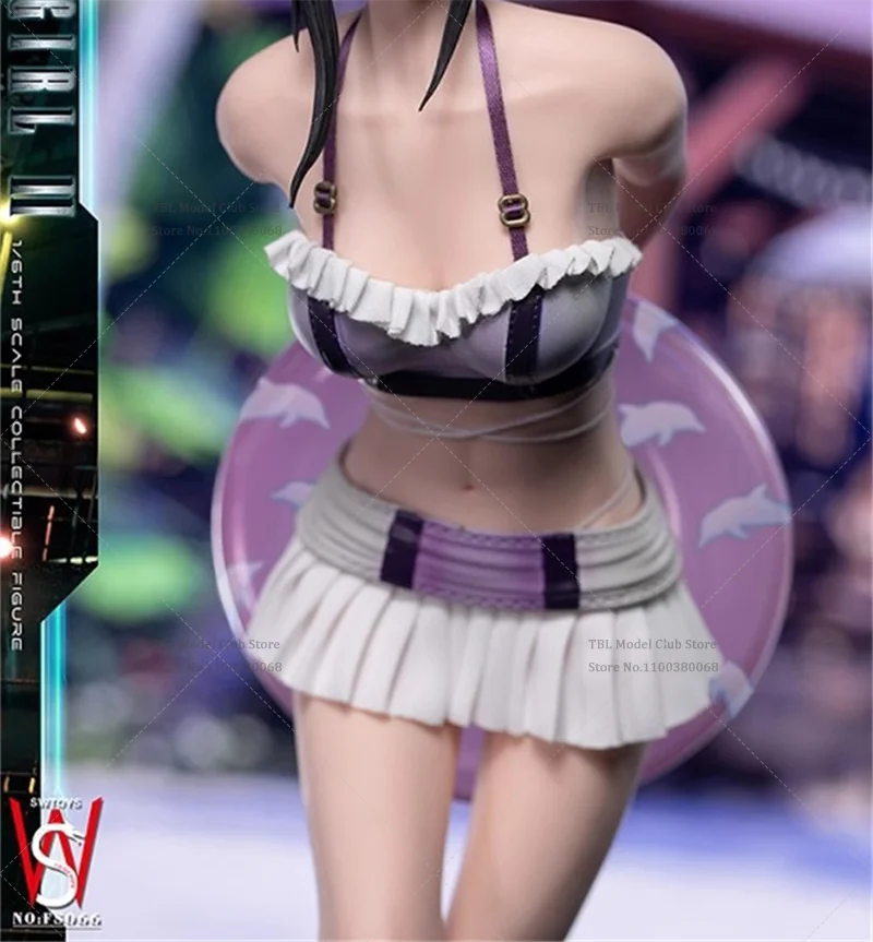 1/6 Scale Female Clothes Purple Swimsuit Set Yellow West Cowgirl Suit For 12-inch Action Figure Soldier SWTOYS FS066 FS067 FS068