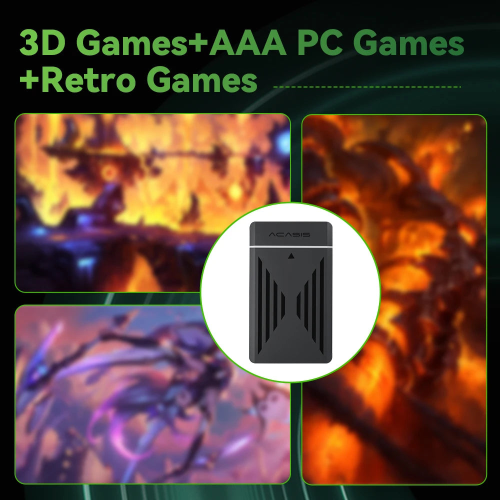 Gaming Hard Drive&Game Consoles For PS4/PS3/PS2/Gamecube/Wii/Wiiu/Sega Saturn With 17000+ Games Plug and Play for WIN PC/Laptop