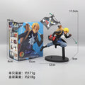 17 см One Piece Аниме Фигурка Running Sabo Раница Portgas D Ace Monkey D Luffy Екшън Фигурка Колекция Модел Орнаменти Играчка Подарък
