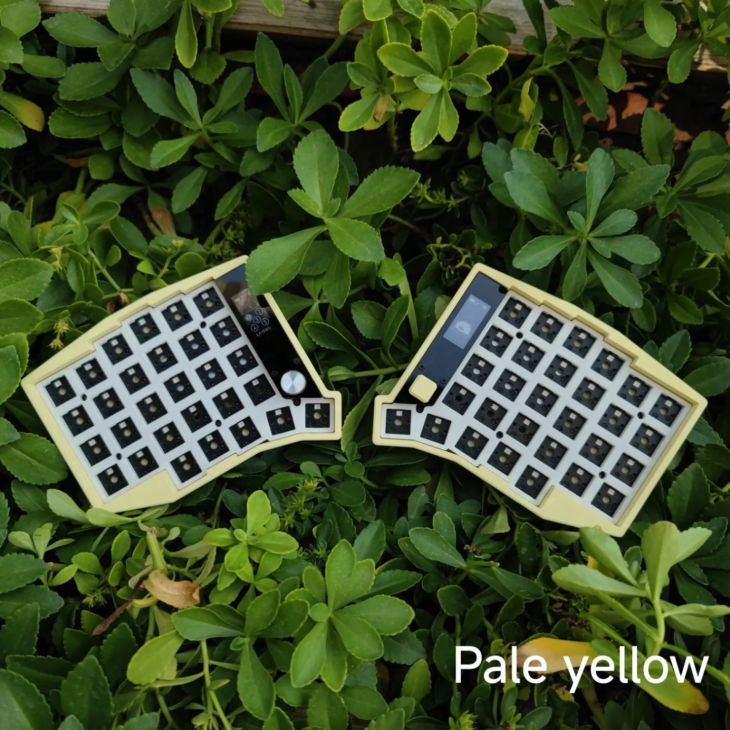 Sofle Split Keyboard Kit Dual Mode Wired Bluetooth Wireless Split Keyboard Kit Customized 58 Keys Hot Swap with Screen Knobs ZMK