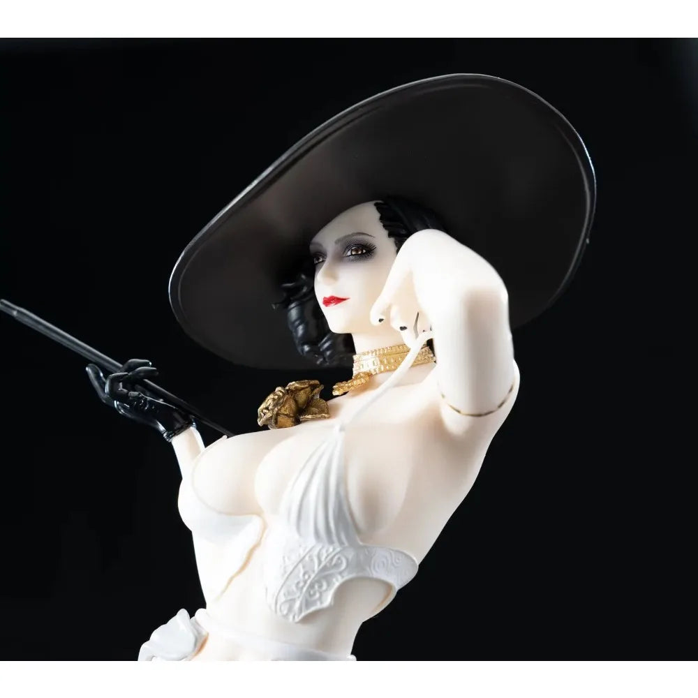 Resident Evil Lady Dimitrescu Anime Action Figures 30cm PVC Static Collectible Statue Display Model Room Decoration Toys Gift