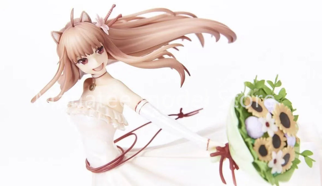 Myethos Original Spice and Wolf Holo Wedding Dress 1/8 PVC Action Figure Anime Model Toys Collection Doll Gift