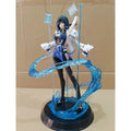 Genshin Impact Yelan Anime Figure 31cm Orchid in Secluded Valley Thousand Faces Scene Model Statue for Desktop Decoration Gift