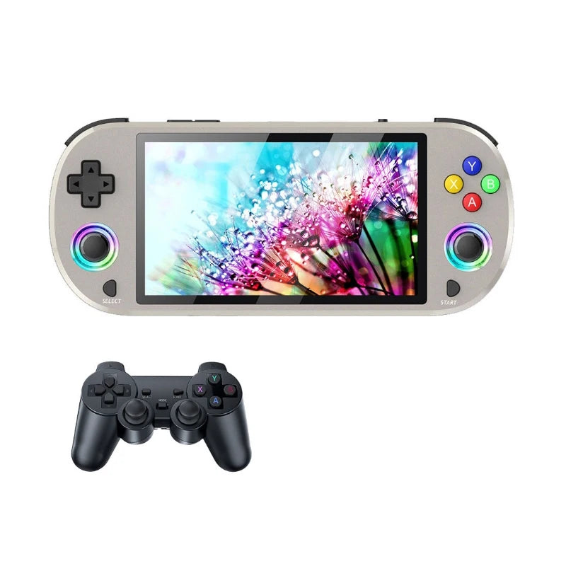 Retro-Handheld-Spielkonsole M22pro HD 1920 * 1080 5,0-Zoll-IPS-Display unterstützt LINUX für tragbaren PSP-Taschenvideoplayer 