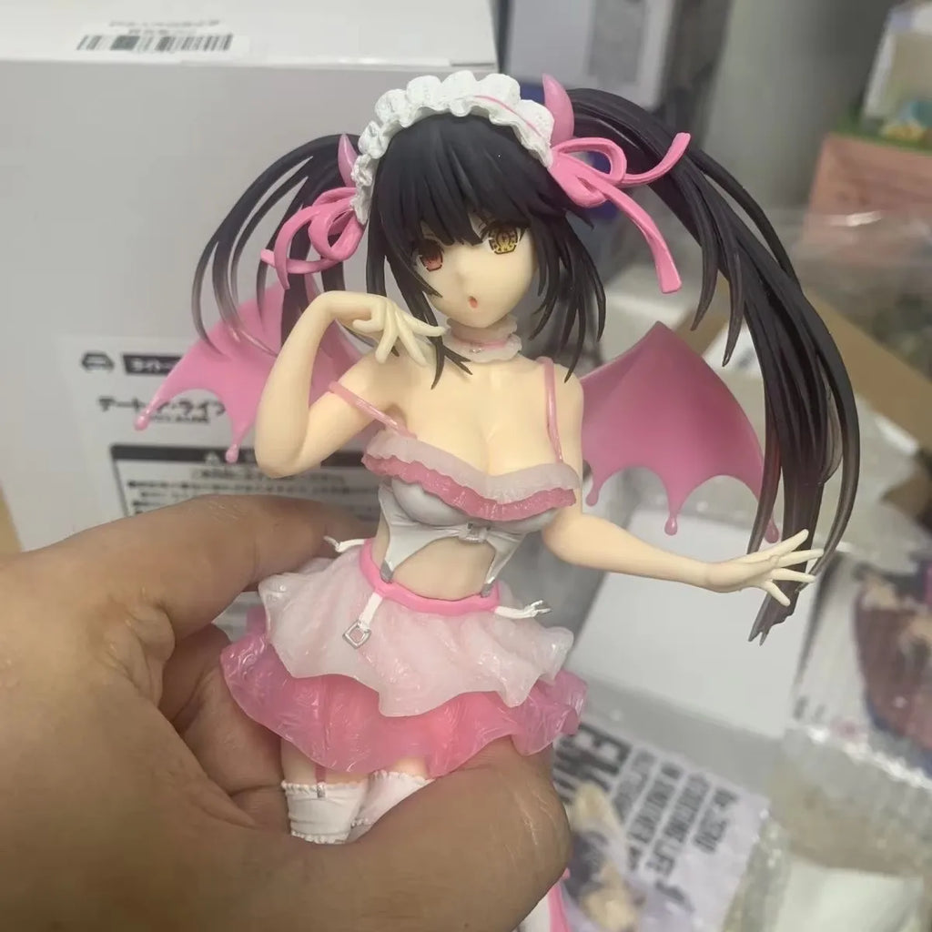 Date A Live Figure Tokisaki Kurumi Figures Swimwear Figurine Doll Pvc Statue Model Collection Desk Decoration Toys Holiday Gifts