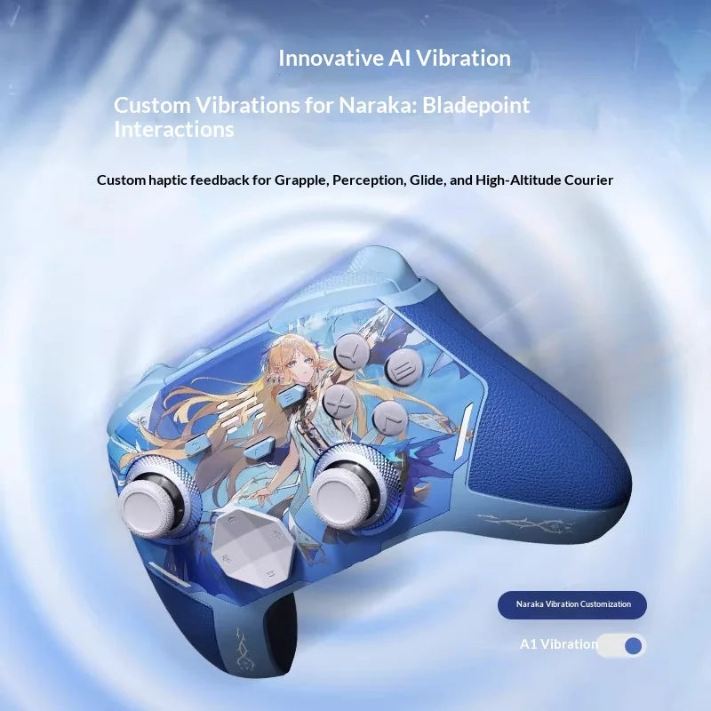 Wuthering Waves Cartethyia Phrolova Game Controller Wireless Bluetooth Tri-Mode Tmr Rocker Anime Game Switch Tablet Gamepad Gift