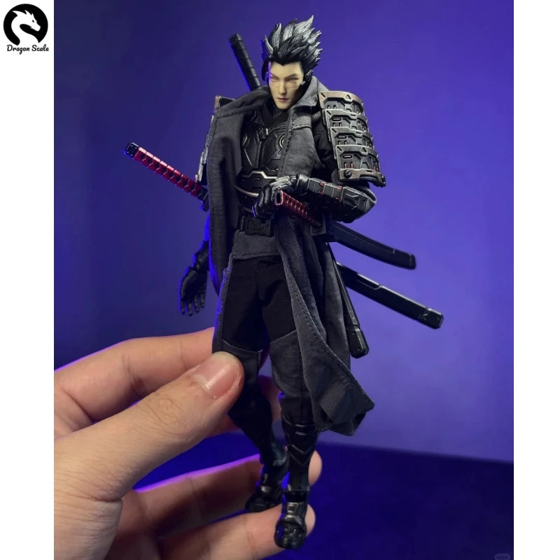 New In Stock Original VTOYS VSD010 1/12 Taki Samurai Cloth Punk Style Sword Master Mini 6inch Full Set Action Figure Model Toys