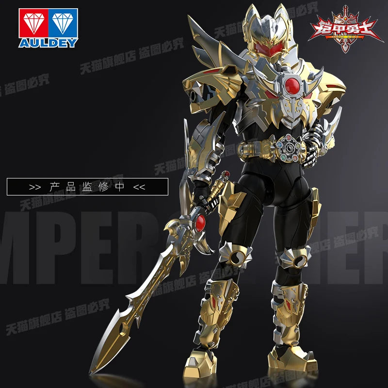 Genuine Armor Hero Emperor Hero Soul Series Highly Articulated Alloy Finished Craft  Anniversary Collection Action Figure Model