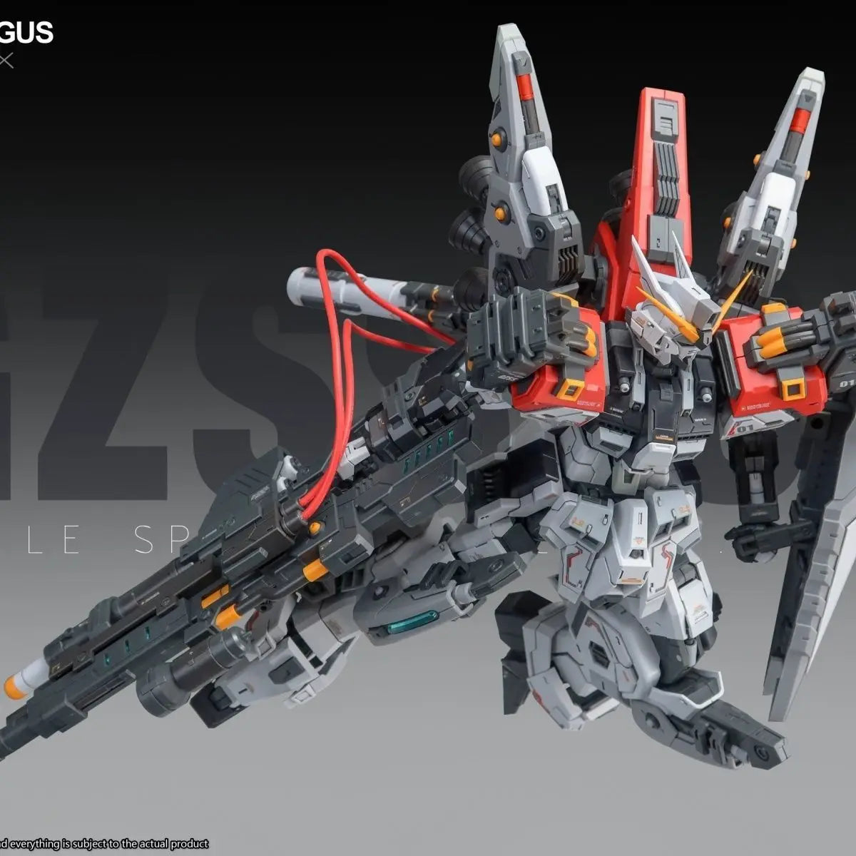 In Stock ZZA GZSS-OX01 REGUS Assembly Model Kit 1/100 GUS GZSS-OX Action Figures ABS Collection Statue Model Kids Toys Gifts