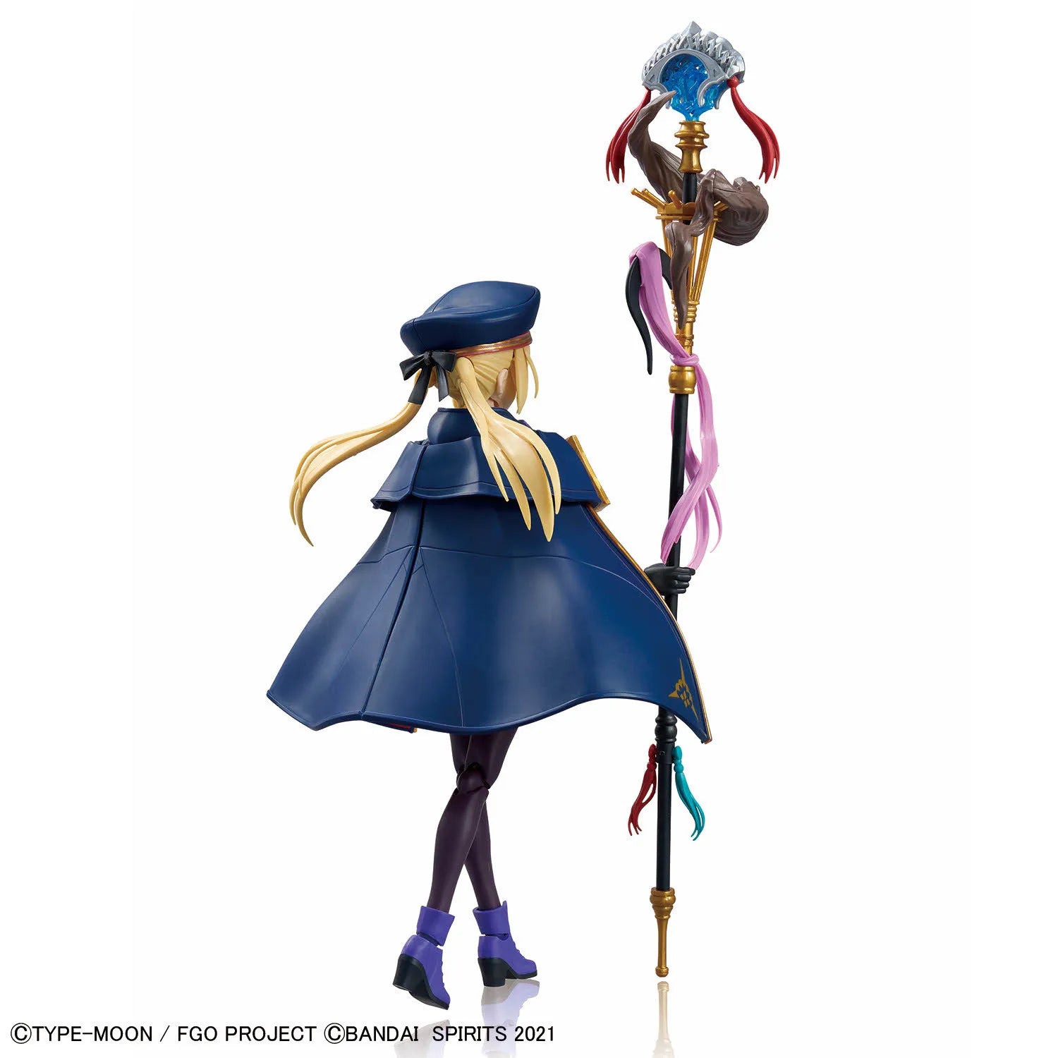In Stock BANDAI 30MS Fate/Grand Order Caster Altria Caster Mobile Suit Girl Game Anime Action Figures Model Collection Toy