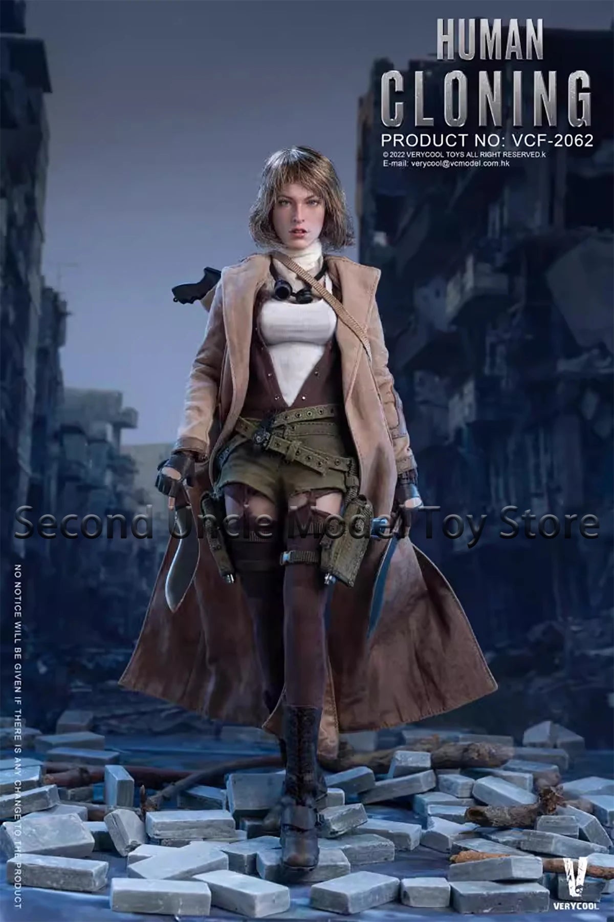 VERYCOOL VCF-2062 1/6 Human Cloning Alice 12'' Female Soldier Action Figure Full Set Collectible Model Toys Gift