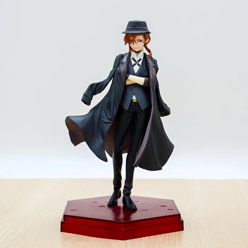 18cm POP UP PARADE Bungo Stray Dogs Nakahara Chuuya Anime Figure Osamu Dazai Action Figure Edogawa Rampo Figurine Model Doll Toy
