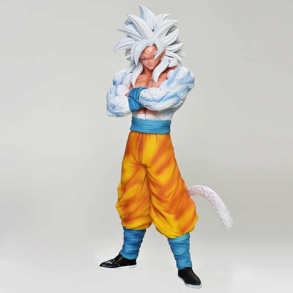 29cm/11.4in Anime Dragon Ball Z Figure Goku Super Saiyan 4 Action Figure Collectible Model Statue Toy Gift