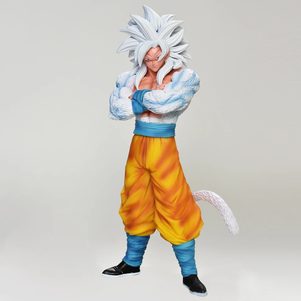 29cm/11.4in Anime Dragon Ball Z Figure Goku Super Saiyan 4 Action Figure Collectible Model Statue Toy Gift