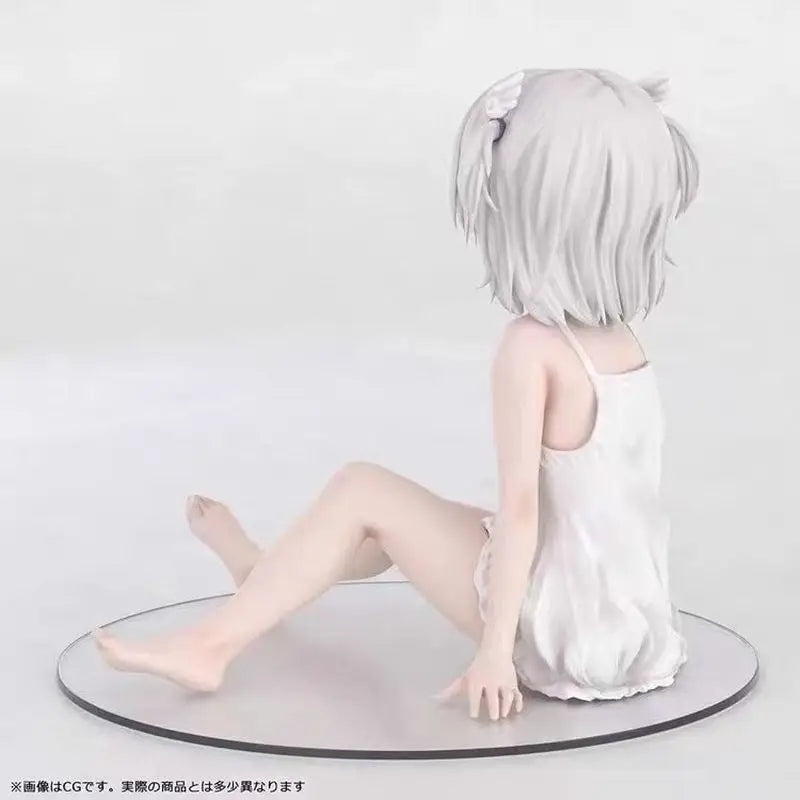 Lonely Rock Girl Gotoh Hitori Cute Sitting Figure Chino Mashiro Anime Beauty Model Car Pc Case Desktop Ornament Collectible Gift