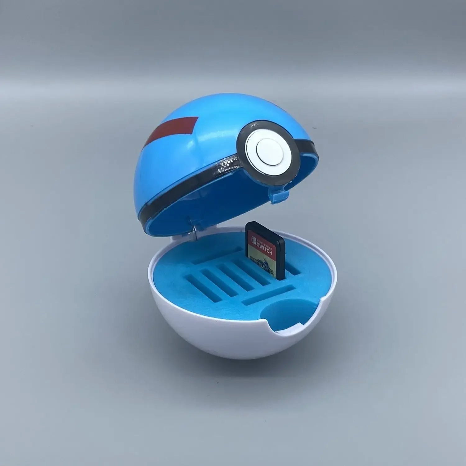 Pokemon Poke Ball Switch Card Box for Nintendo Switch OLED Game Card Portable Organizer Storage Box Game Machine Accessories