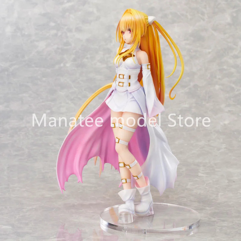 Union Creative Original To Love-Ru Darkness Golden Darkness White Trans ver PVC Action Figure Anime Model Toys Collection Doll G