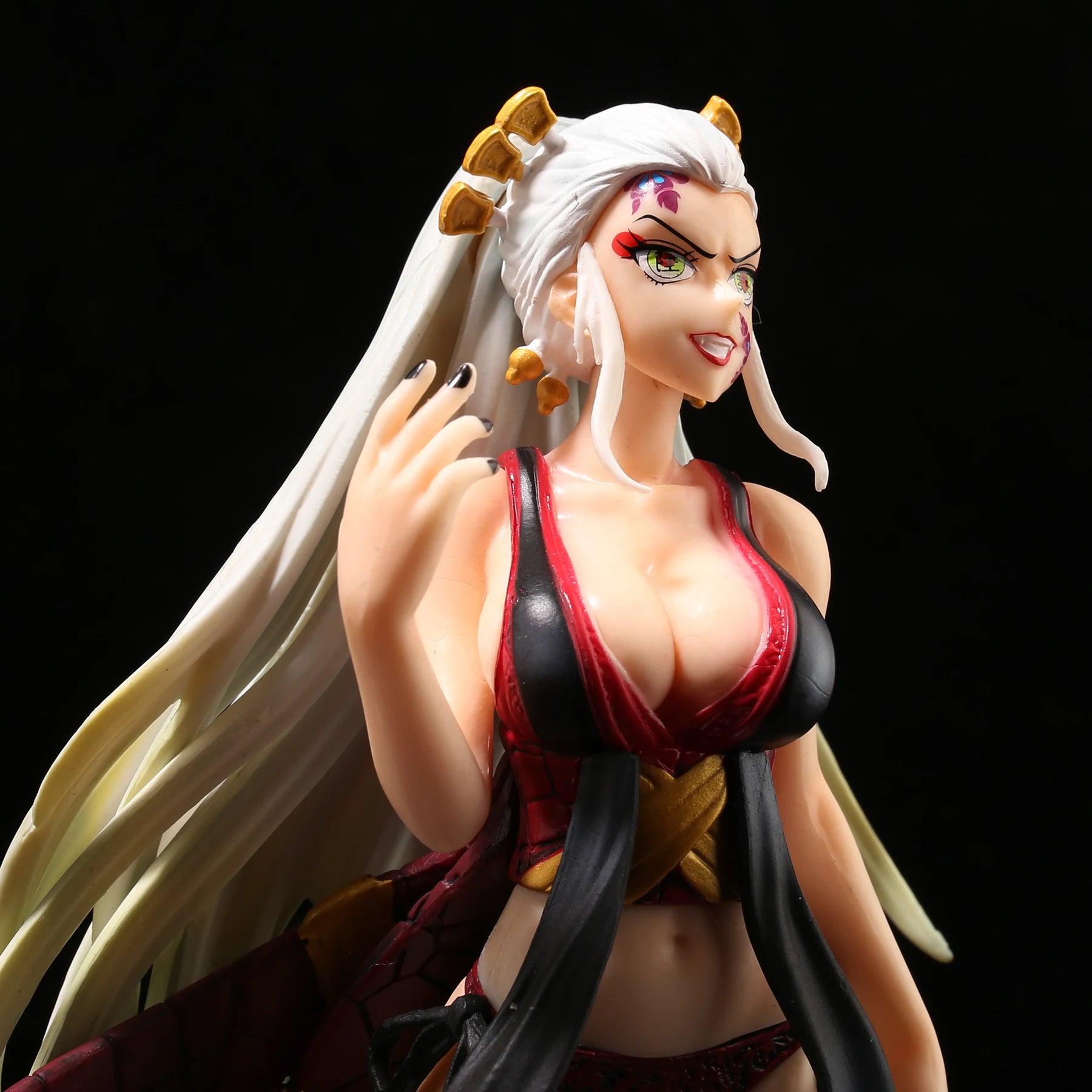 28cm  Demon Slayer Anime Figures DAKI SHINOBU Muzan 12 Style Action Figure Statue Model Doll Collection Toys Gifts