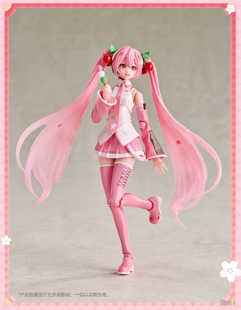 BLOKEES Miracle Edition Hatsune Miku Assembled Anime Action Figure Multi-Version Model Kit Gift for Collector & Fans Ornaments