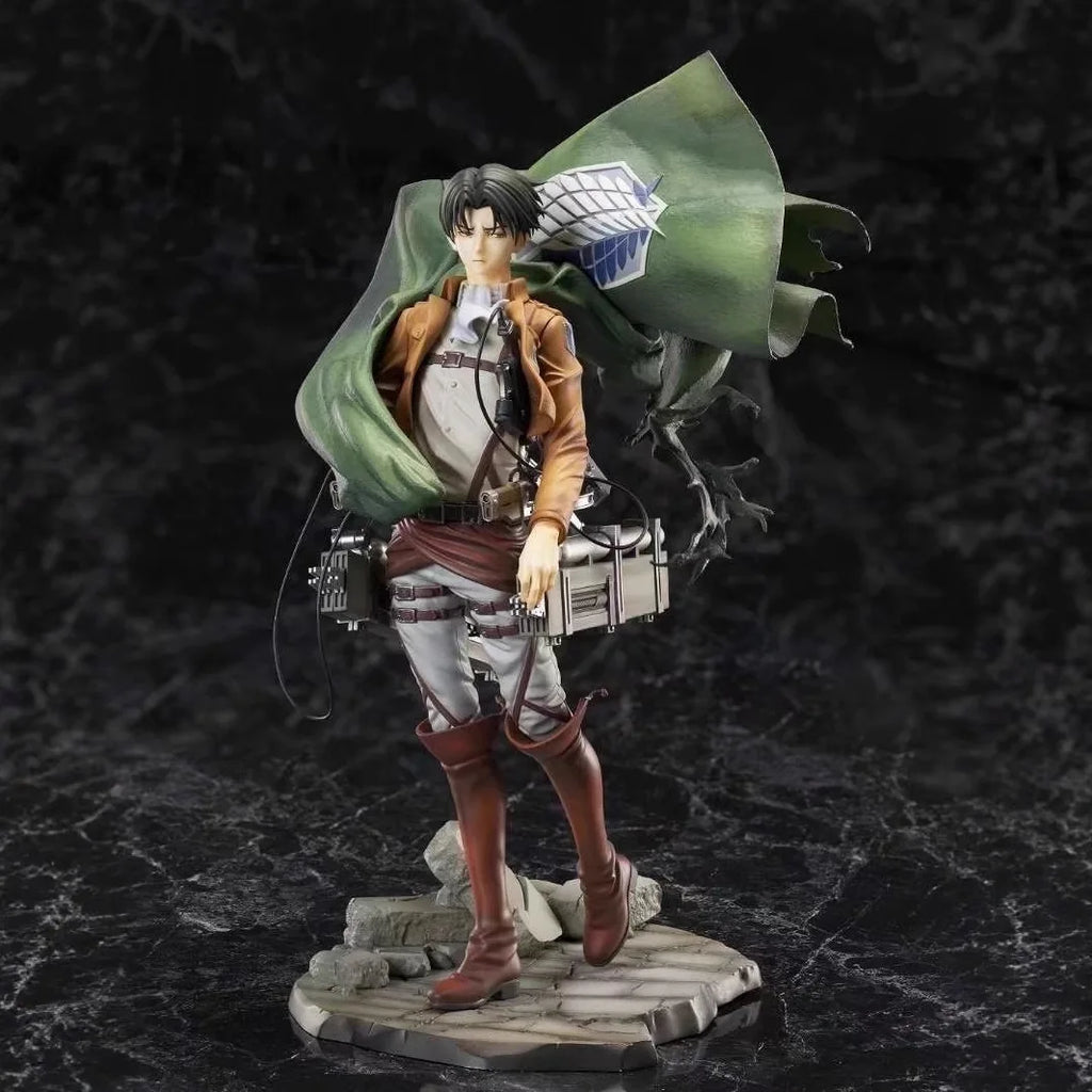 Dynamische stehende Pose Anime Captain MAX-Serie Figur mit detailliertem Umhang Sculpting Sammler Charaktermodell
