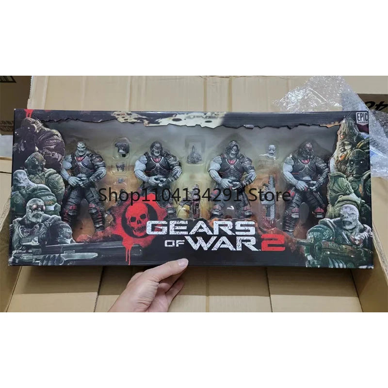 Original Storm Toys 1/12 Marcus Fenix Gears of War Soldier Model 6'' Beast Rider 18 cm Action Figure Model Gift Collection