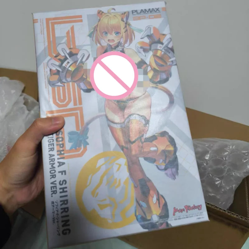 Original Max Factory Plamax (Bp-02) Bunny Suit Planning Sophia F. Shirring Tiger Armor Ver. Anime Peripheral Figure Toys