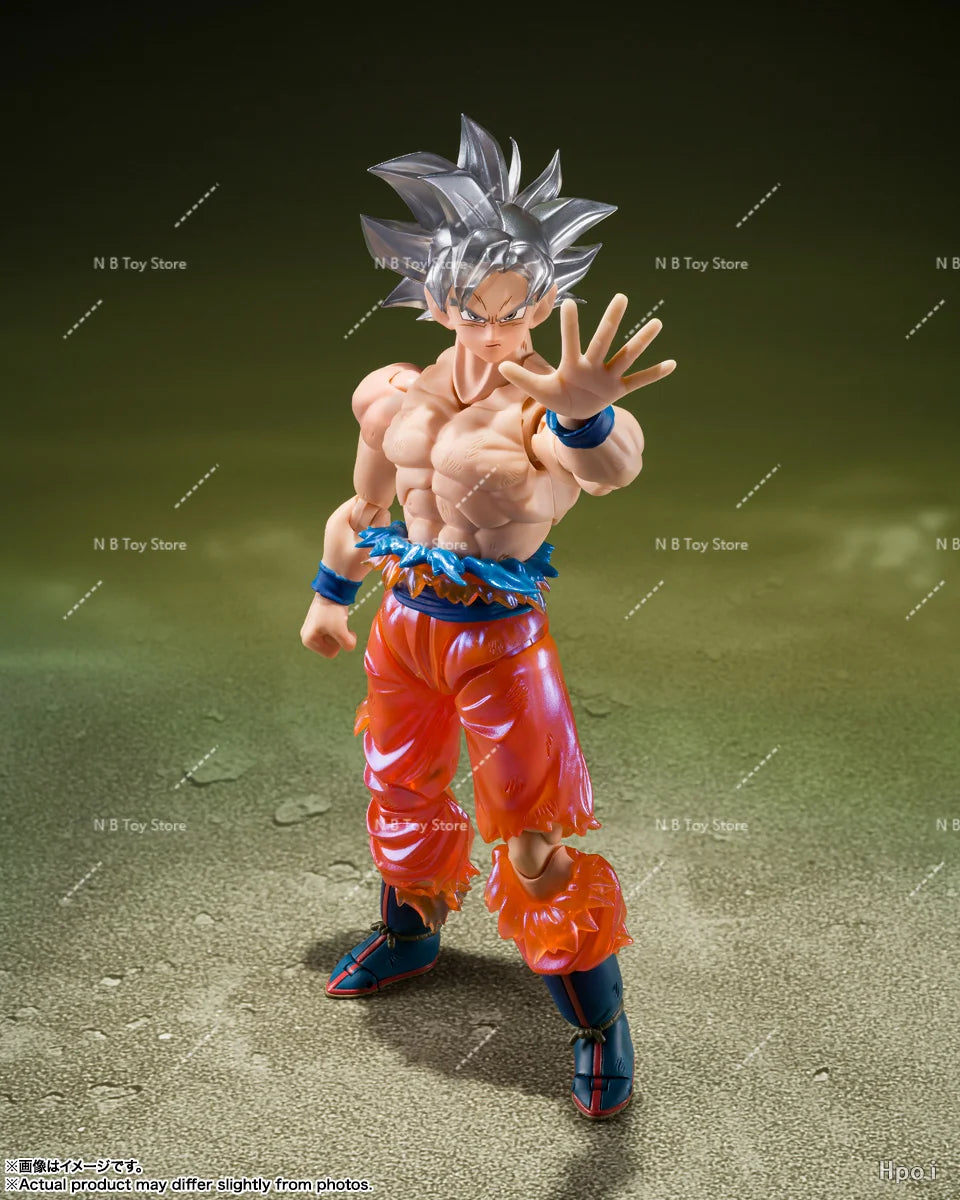 In Stock Bandai TNT Dragon Ball S.H.Figuarts SHF TNT Son Goku Ultra Instinct Limits Super Surpassedi Anime Action Figures Toys