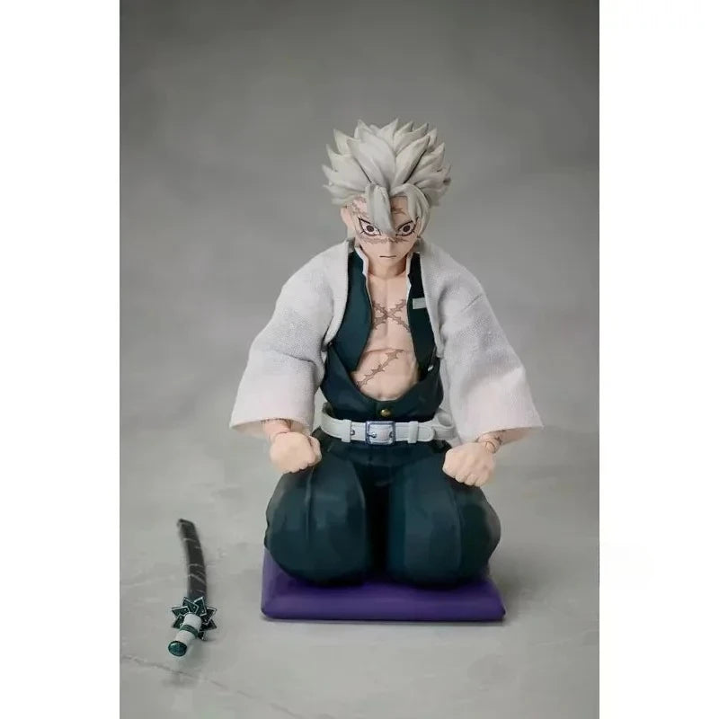 In Stock Buzzmod Demon Slayer Wind Pillar Immortal Kawa Shiya ANIPLEX Figure Model Collection Toy Gift