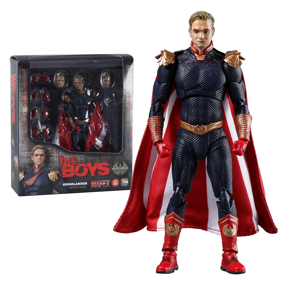 MAFEX 151 The Boys Homelander Action Figure Model Toy Gift For Collection