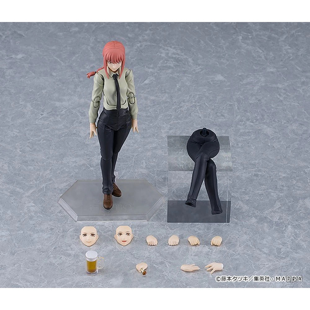 Genuine Original Max Factory figma 617 Makima Anime Character Figure Movable Model Children's toys Gifts In Stock