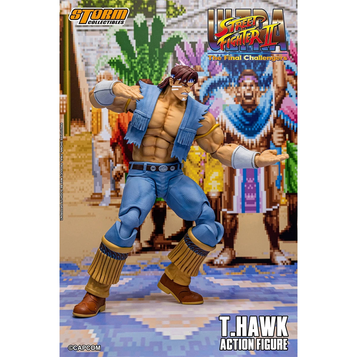 HIPLAY Storm Collectibles Ultra Street Fighter II: The Final Challengers - T.HAWK Action Figure