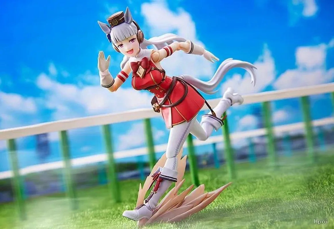 Max Factory Figma #584 Gold Ship Action Figures Uma Musume Pretty Derby Anime Model Toys Collection Gift Display Original Box