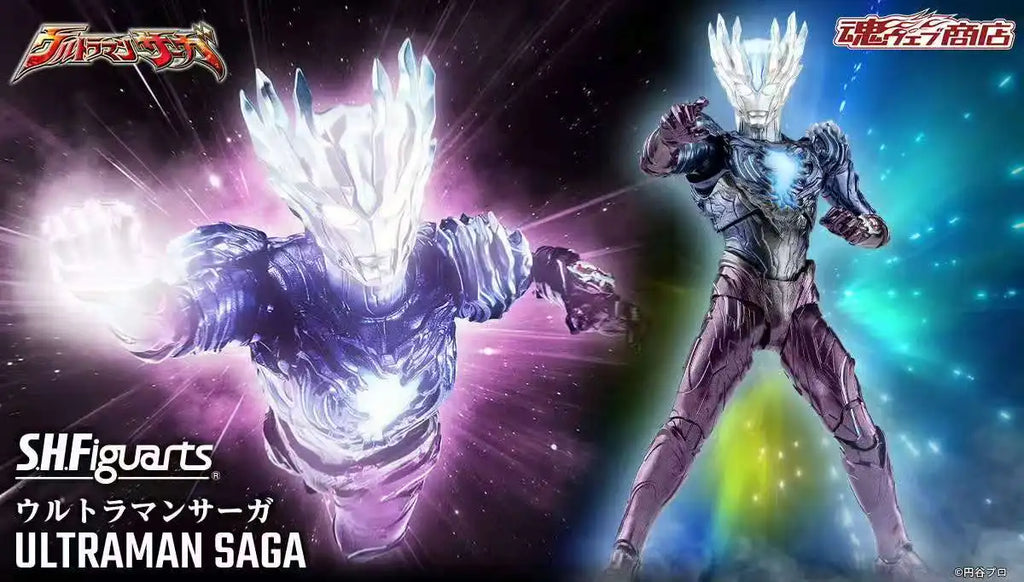 Original Genuine Product in Stock BANDAI S.H.Figuarts Ultraman Saga ULTRAMAN SAGA Authentic Figure Model