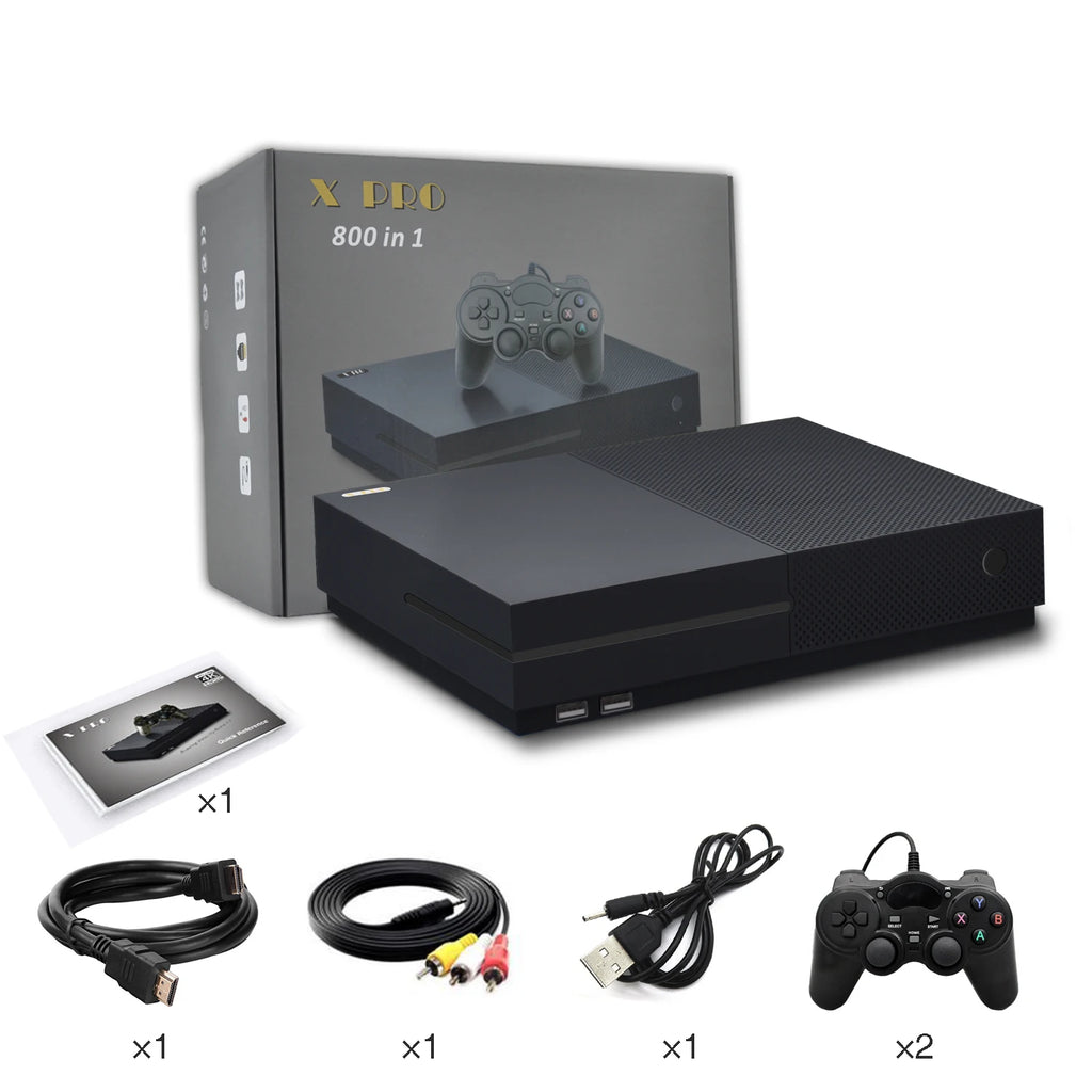 ANBERNIC XPRO Video Game Console 64Bit TV HDMI-compatible 800 Family Game X Pro Retro Video Game Player 32G TF  43 Games
