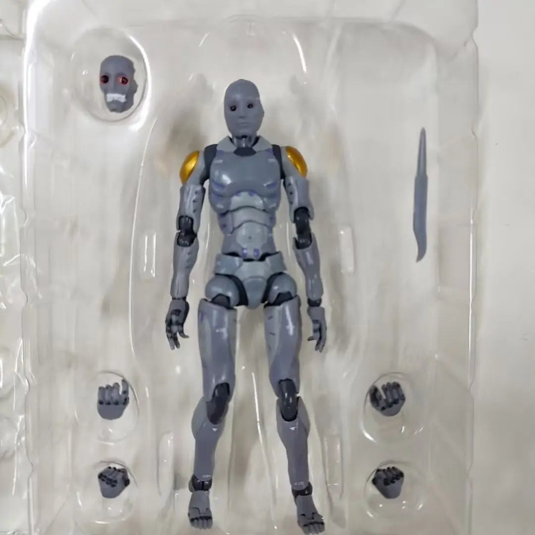 New 1/12 Scale Collectible Figure Heavy Industries Synthetic Human Men 1000toys Testing Robots Body 6inch Men Soldier Action Toy