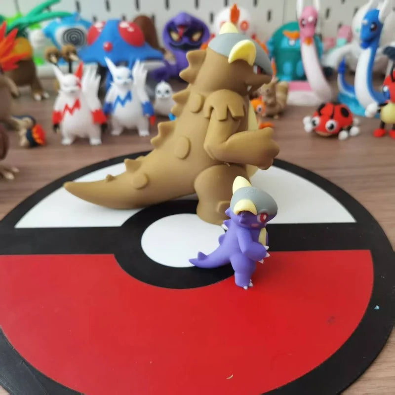 Anime Kangaskhan Proportion World 1:20 Diy 3DPrinting Cartoon Character Collectible Desktop Cute Model Holiday Gift Toy Figures