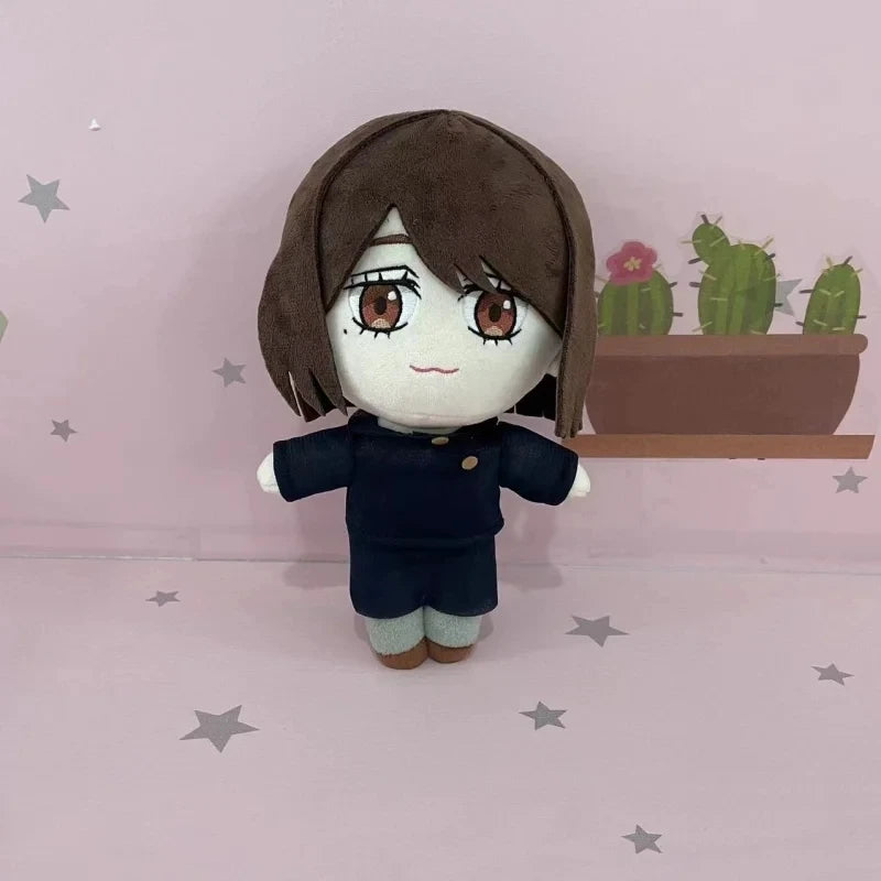 20cm JJK Plush Mahito Plush Nanami Kento Inumaki Toge Fushiguro Toji Anime Figure Stuffed Kawaii Doll Birthday Gift