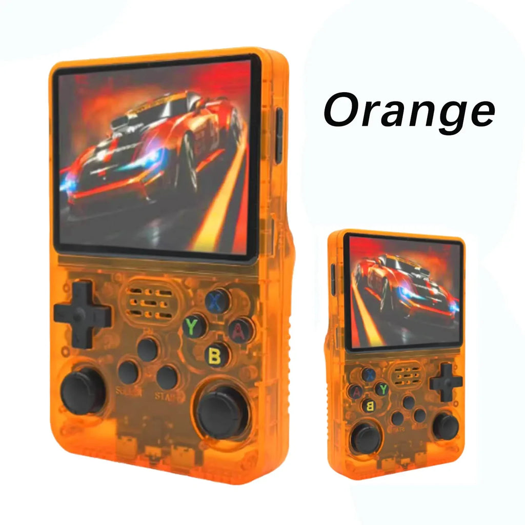 Open Source R36S Retro Handheld Video Game Console Linux System 3.5 Inch IPS Screen Portable Pocket Video Player 64GB 128G Games